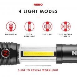 BarProducts.com SLYDE+™ Flashlight & Work Light