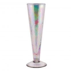 BarProducts.com Footed Champagne Glass - Iridescent - 6 Ounce