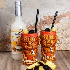 BarProducts.com SPECIAL COLLECTIONS Tiki Bar Gift Set - Head Hunter