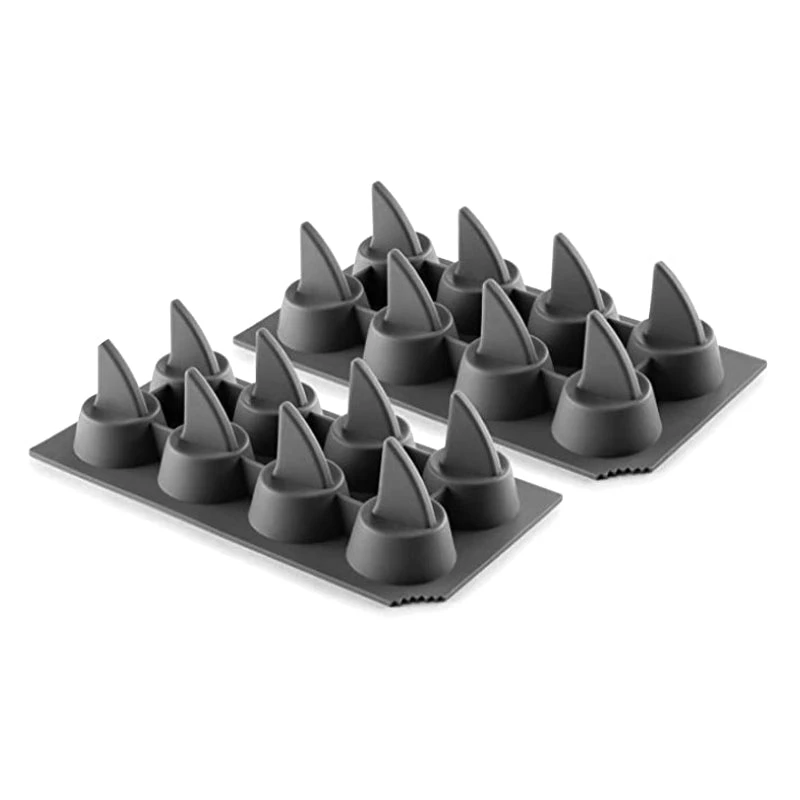 IM-SHARK-2-C.jpg BarProducts.com Shark Fin Ice Mold Trays - 2 Pack SPECIAL COLLECTIONS