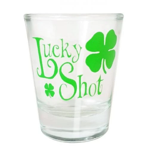 BarProducts.com BarConic® 1.75 Oz Shot Glass - Lucky Shot