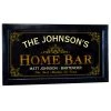 BarProducts.com BAR DECOR Customizable Framed Mirror - Home Bar