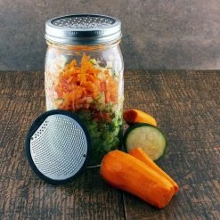 BarProducts.com SPECIAL COLLECTIONS Microplane® Jar Lid Grater Set - Fine & Ribbon