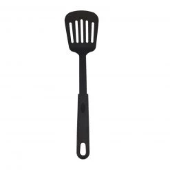 BarProducts.com Slotted Nylon Spatula - Black KITCHEN, DINING & SERVICE