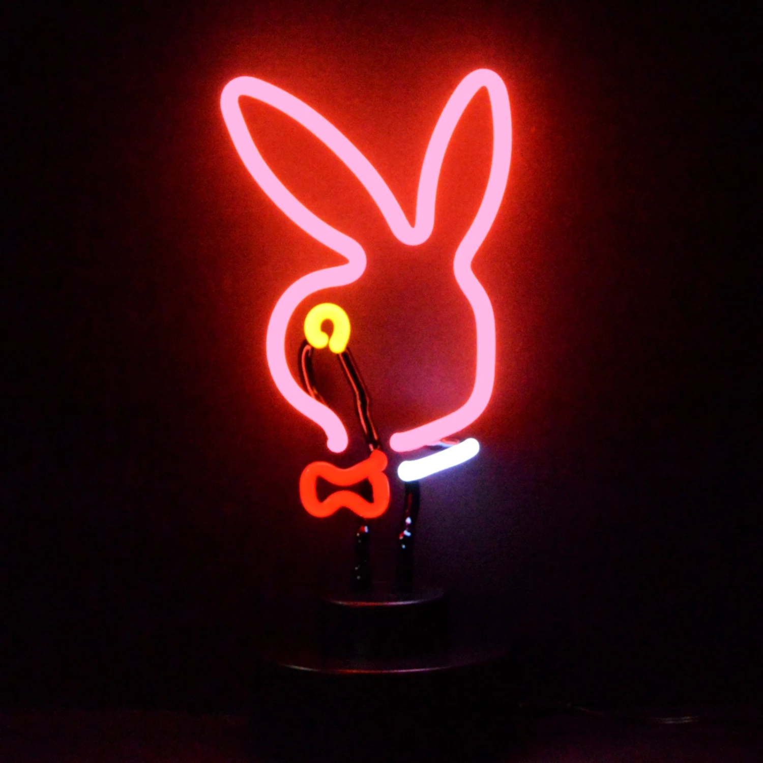 NCS-4BUNNYH.jpg BarProducts.com Bunny Head Neon Sculpture