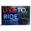 BarProducts.com Junior Live To Ride Neon Sign