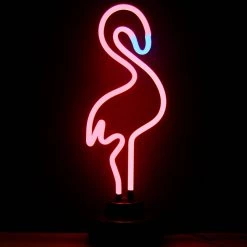 BarProducts.com Flamingo Neon Sculpture