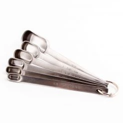 BarProducts.com SPECIAL COLLECTIONS BarConic® Stainless Steel Rectangular Measuring Spoon Set