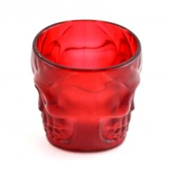 BarProducts.com Gothic Skull Ruby Plastic Shot Glasses - 2 Ounce - Pack Of 4 SPECIAL COLLECTIONS 4 BarProducts.com Gothic Skull Ruby Plastic Shot Glasses - 2 Ounce - Pack Of 4 SPECIAL COLLECTIONS