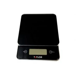 BarProducts.com SPECIAL COLLECTIONS Digital Kitchen Scale - Black Glass
