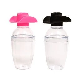 BarProducts.com Cowboy Hat Plastic Cocktail Shakers - 16 Oz - Color Options SPECIAL COLLECTIONS