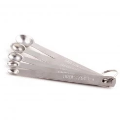 BarProducts.com SPECIAL COLLECTIONS BarConic® Stainless Steel Mini Measuring Spoons Set