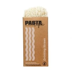BarProducts.com Pasta Straws - Gluten-Free - 7.5" - White - 150 Pack SPECIAL COLLECTIONS