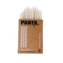 BarProducts.com Pasta Cocktail Straws - Gluten-Free - 5.5