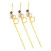 BarProducts.com BAR SUPPLIES Tropical Pineapple Straws - Set Of 3 2 BarProducts.com BAR SUPPLIES Tropical Pineapple Straws - Set Of 3