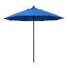 Bar Products SPECIAL COLLECTIONS California Umbrella 9' Pole Push Lift SUNBRELLA With Black Aluminum Pole - Color Options 2 Bar Products SPECIAL COLLECTIONS California Umbrella 9' Pole Push Lift SUNBRELLA With Black Aluminum Pole - Color Options