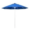 BarProducts.com SPECIAL COLLECTIONS California Umbrella 9' Pole Push Lift SUNBRELLA With White Aluminum Pole - Color Options