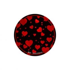 BarProducts.com Hearts Foam Kolorcoat™ Coaster - 4 Inch Round