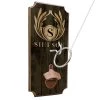 BarProducts Handcrafted CUSTOMIZABLE Wall Mounted Ring Toss Game With Bottle Opener - Emblem Monogram Design SPECIAL COLLECTIONS 2 BarProducts Handcrafted CUSTOMIZABLE Wall Mounted Ring Toss Game With Bottle Opener - Emblem Monogram Design SPECIAL COLLECTIONS
