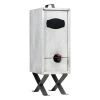 BarProducts.com SPECIAL COLLECTIONS White Finish - Box Wine Dispenser – 3L Capacity
