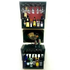 BarProducts Handcrafted WalBAR™ 3 Piece - CUSTOMIZABLE - 24 Inch - Poker Design SPECIAL COLLECTIONS 6 BarProducts Handcrafted WalBAR™ 3 Piece - CUSTOMIZABLE - 24 Inch - Poker Design SPECIAL COLLECTIONS