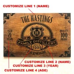 BarProducts Handcrafted SPECIAL COLLECTIONS WalBAR™ 3 Piece - CUSTOMIZABLE - 24 Inch - Distillery Design