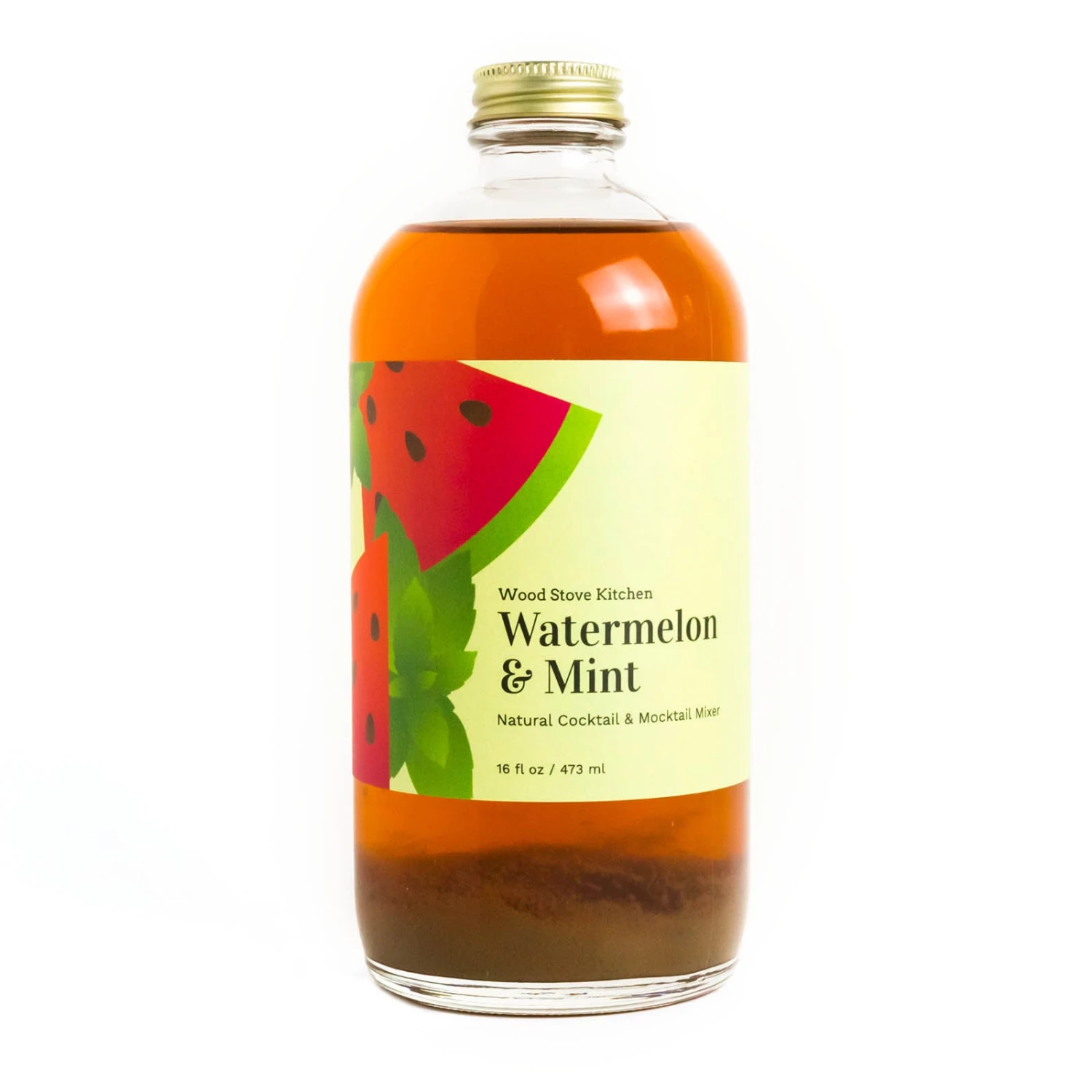 Watermelon-Mint-SIngle.jpg BarProducts.com SPECIAL COLLECTIONS Watermelon & Mint Mixer - 16 Ounce