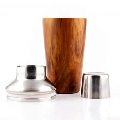 BarProducts.com Wood Grain 3 Piece Shaker Set - 20 Ounce