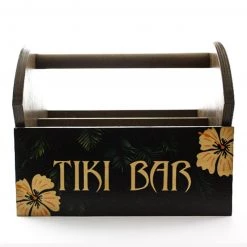 BarProducts Handcrafted CUSTOMIZABLE WOODEN CONDIMENT CADDY - TIKI SPECIAL COLLECTIONS 6 BarProducts Handcrafted CUSTOMIZABLE WOODEN CONDIMENT CADDY - TIKI SPECIAL COLLECTIONS