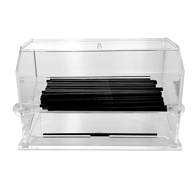 acrylic-straw-dispenser-bpc-1.jpg BarProducts.com Straws Straw Dispenser - Acrylic - 10 Inch