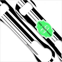 BarProducts.com ADD YOUR NAME V-Rod® Bottle Opener – Stripes BAR TOOLS