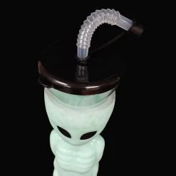 BarProducts.com Drinkware BarConic® Alien Party Yard Cup With Lid And Straw - 27 Oz.