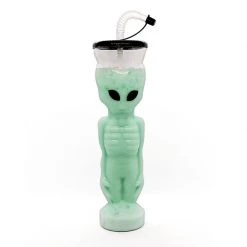 BarProducts.com Drinkware BarConic® Alien Party Yard Cup With Lid And Straw - 27 Oz.