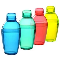 BarProducts.com Plastic 3 Piece Cocktail Shaker - 7oz