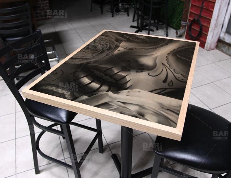 amor-eterno-24-x-30-wooden-table-top-with-featured-artist-daniel-esparza-bpc-800.jpg BarProducts.com Amor Eterno 24" X 30" Wooden Table Top - Two Types Available