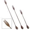 BarProducts.com BarConic® Trident Bar Spoons - Antique Copper Finish - Several Lengths Available Master Mixology