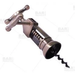 BarProducts.com Vintage Corkscrew With Handle - Antique Finish BAR TOOLS