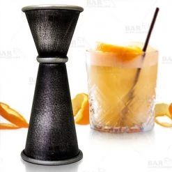 BarProducts.com BarConic® Antique Silver Japanese Jigger 25/50 BAR TOOLS