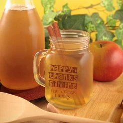 BarProducts.com 12 Oz Custom BarConic® Mason Jar With Handle PRODUCT DESIGNER