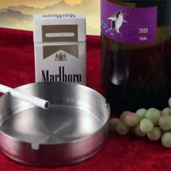 BarProducts.com BAR SUPPLIES Ashtray - Stainless Steel Straight Edge