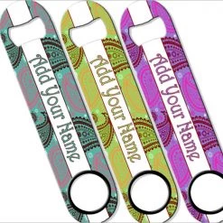 BarProducts.com BAR TOOLS ADD YOUR NAME SPEED Bottle Opener – PAISLEY
