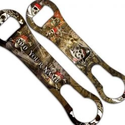 BarProducts.com ADD YOUR NAME V-Rod® Bottle Opener – PIRATE BAR TOOLS