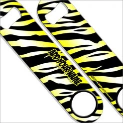 BarProducts.com ADD YOUR NAME SPEED Bottle Opener – Zebra Patterns – Several Color Options BAR TOOLS