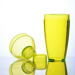 BarProducts.com Plastic 3 Piece Cocktail Shaker - 7oz