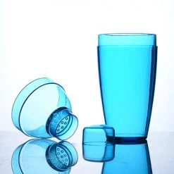BarProducts.com Cocktail Shakers Plastic 3 Piece Cocktail Shaker - 10oz
