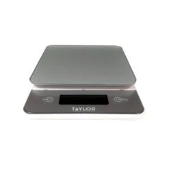 BarProducts.com SPECIAL COLLECTIONS DIGITAL KITCHEN SCALE - SILVER GLASS