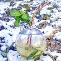 BarProducts.com Spherical Cocktail Ball - 24 Ounce - Plastic Master Mixology