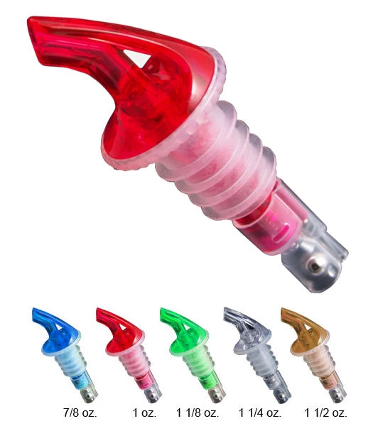 ba-3-ball-no-collar-measured-pourer.jpg BarProducts.com BAR SUPPLIES Liquor Pourer - Precision 3 Ball Measured W/ No Collar - Increment Options