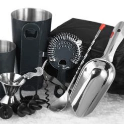 BarProducts.com BAR TOOLS Complete Bartenders Tote Bag With Speed Bottle Opener - Color Options