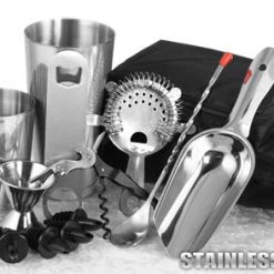 BarProducts.com BAR TOOLS Complete Bartenders Tote Bag With Speed Bottle Opener - Color Options